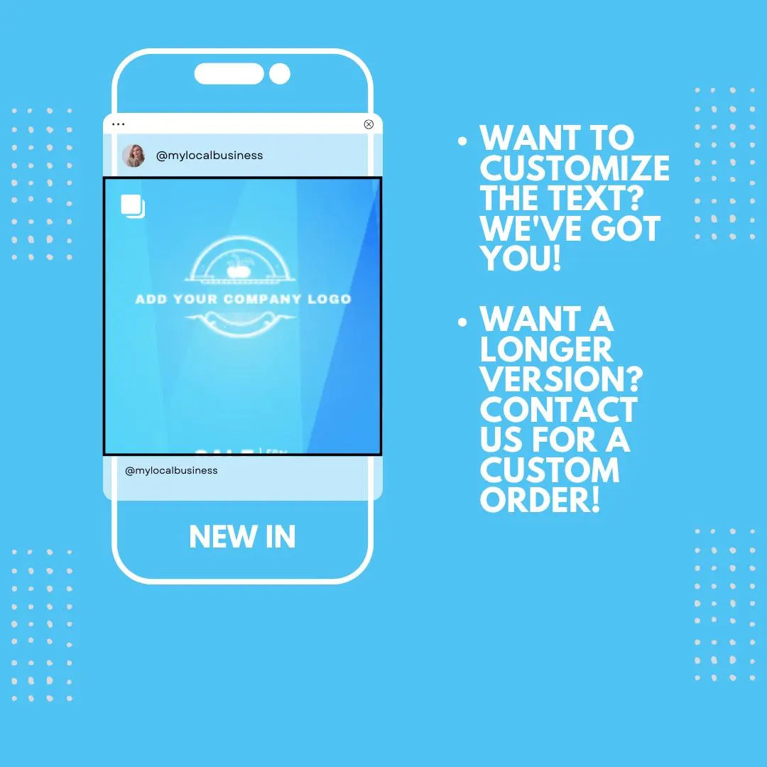 Sale Promo Video | Custom-Made For You | Social Media Marketing Template | Includes 2 Product Images | Instagram | Facebook | TikTok