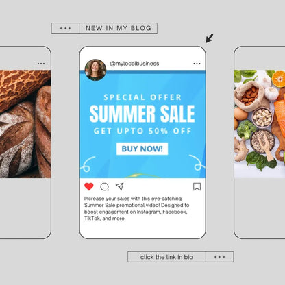 Sale Promo Video | Custom-Made For You | Social Media Marketing Template | Includes 2 Product Images | Instagram | Facebook | TikTok