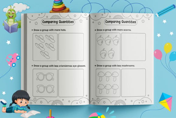 Kindergarten Math Worksheets – Fun & Educational Activities for Early Learners (MRR) - Social Canvas