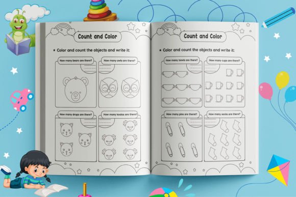 Kindergarten Math Worksheets – Fun & Educational Activities for Early Learners (MRR) - Social Canvas