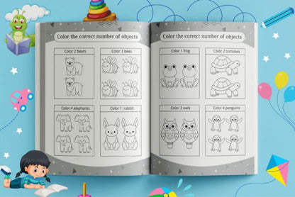 Kindergarten Math Worksheets – Fun & Educational Activities for Early Learners (MRR) - Social Canvas