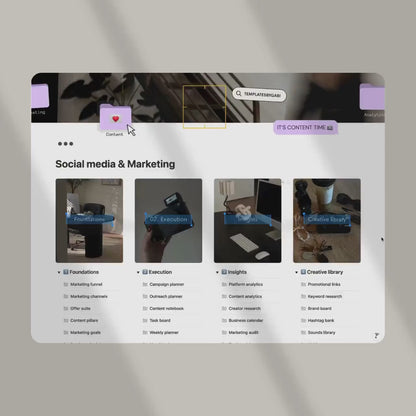 The Ultimate Notion Content & Marketing HQ — For Coaches, Creators & Online Entrepreneurs