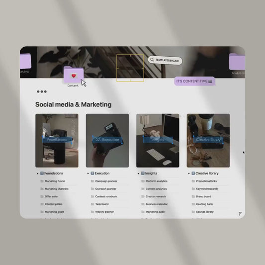 The Ultimate Notion Content & Marketing HQ — For Coaches, Creators & Online Entrepreneurs