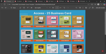 8400+ Canva Social Media Templates + 800 Faceless Reels – PLR Marketing Bundle with Planner & Analytics Guide (MRR)