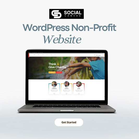 Custom WordPress Non-Profit Website & Digital Marketing Course - includes $50 in Facebook ads